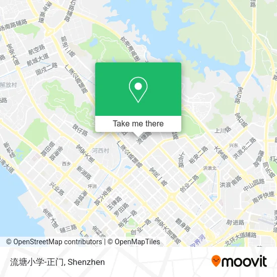 流塘小学-正门 map