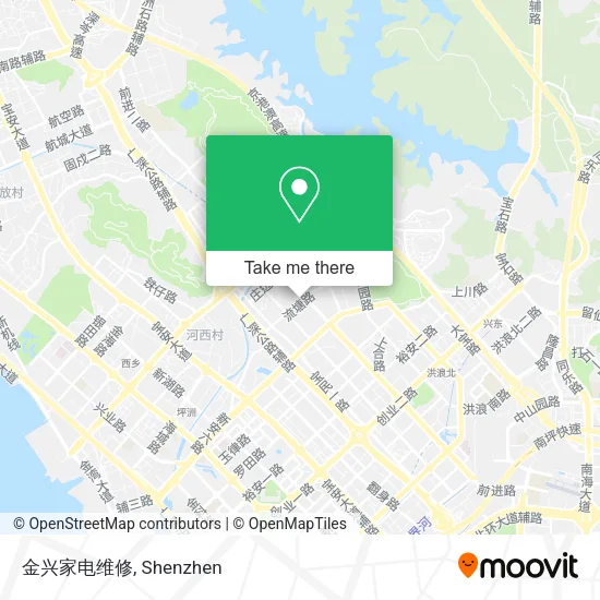 金兴家电维修 map
