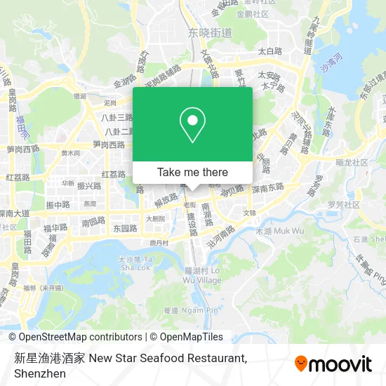 新星渔港酒家 New Star Seafood Restaurant map