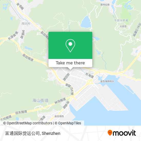 富通国际货运公司 map