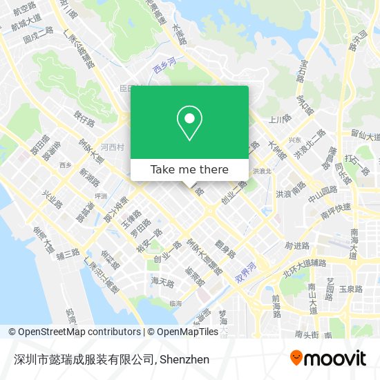 深圳市懿瑞成服装有限公司 map