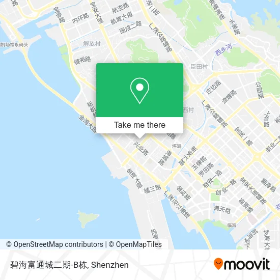 碧海富通城二期-B栋 map