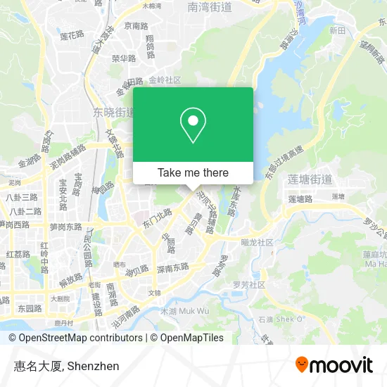 惠名大厦 map
