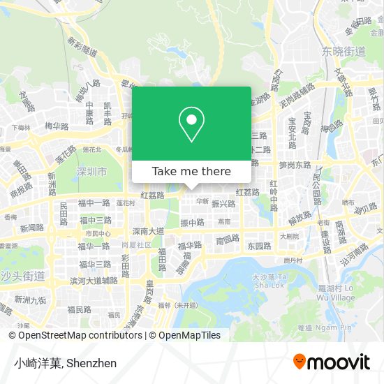小崎洋菓 map