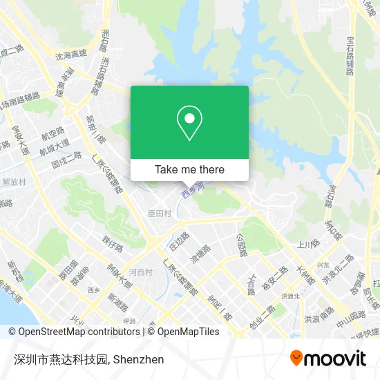 深圳市燕达科技园 map