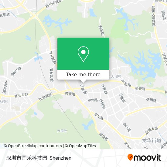 深圳市国乐科技园 map