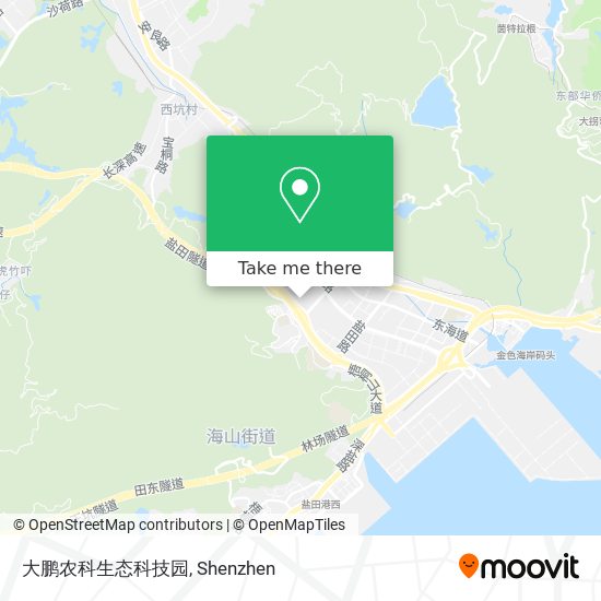 大鹏农科生态科技园 map