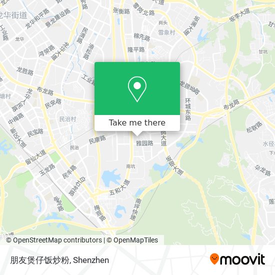 朋友煲仔饭炒粉 map