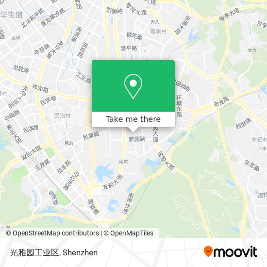 光雅园工业区 map