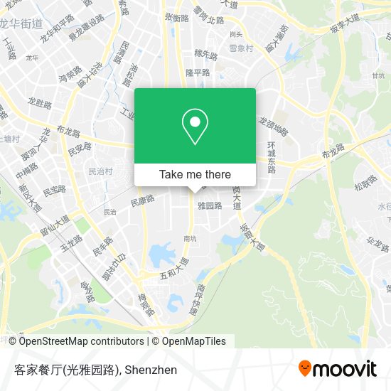 客家餐厅(光雅园路) map