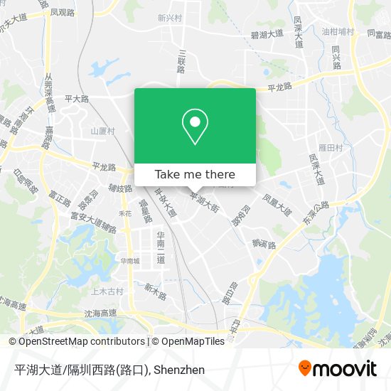 平湖大道/隔圳西路(路口) map