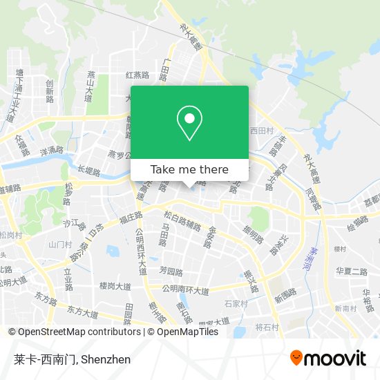 莱卡-西南门 map