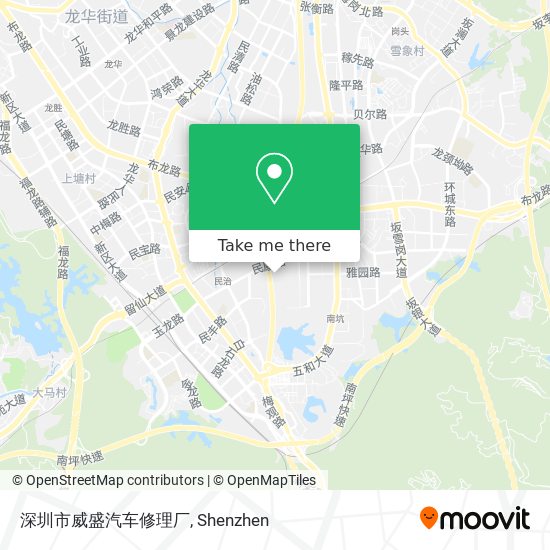 深圳市威盛汽车修理厂 map