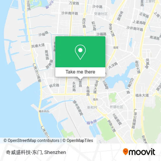 奇威盛科技-东门 map