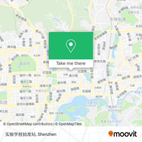 实验学校始发站 map