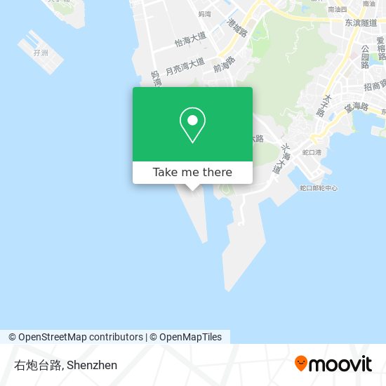 右炮台路 map