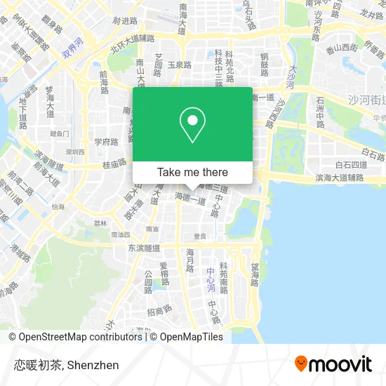 恋暖初茶 map