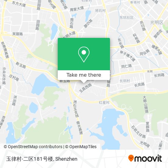 玉律村-二区181号楼 map