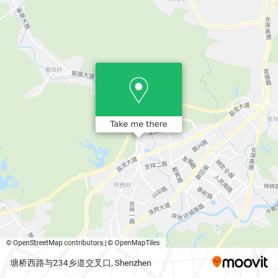 塘桥西路与234乡道交叉口 map