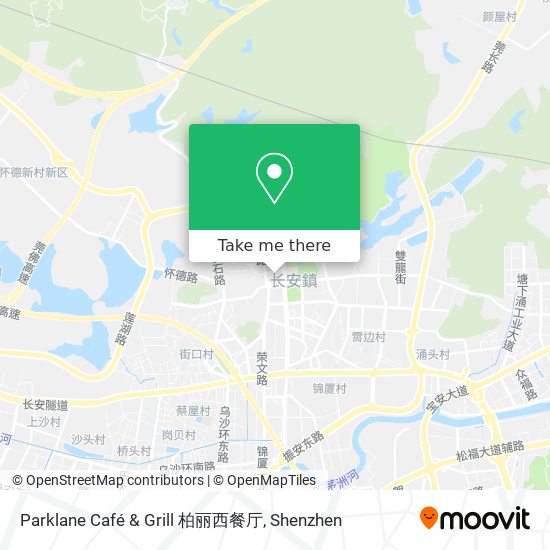 Parklane Café & Grill 柏丽西餐厅 map