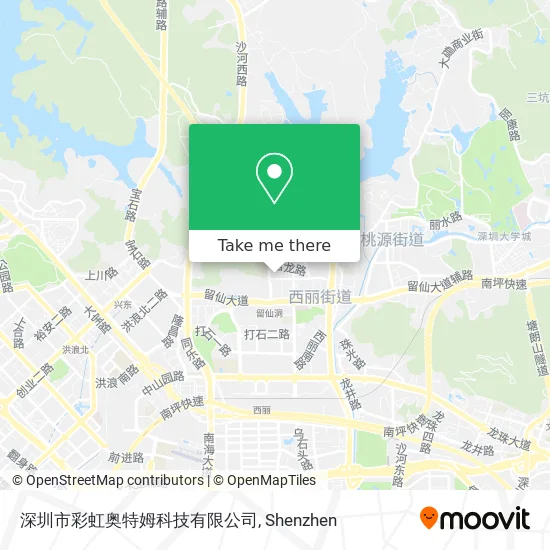 深圳市彩虹奥特姆科技有限公司 map
