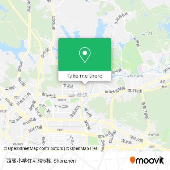 西丽小学住宅楼5栋 map