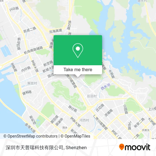 深圳市天普瑞科技有限公司 map
