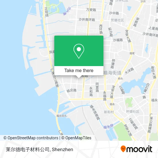 莱尔德电子材料公司 map