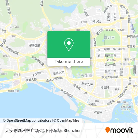 天安创新科技广场-地下停车场 map