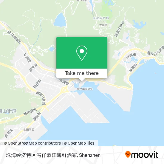 珠海经济特区湾仔豪江海鲜酒家 map