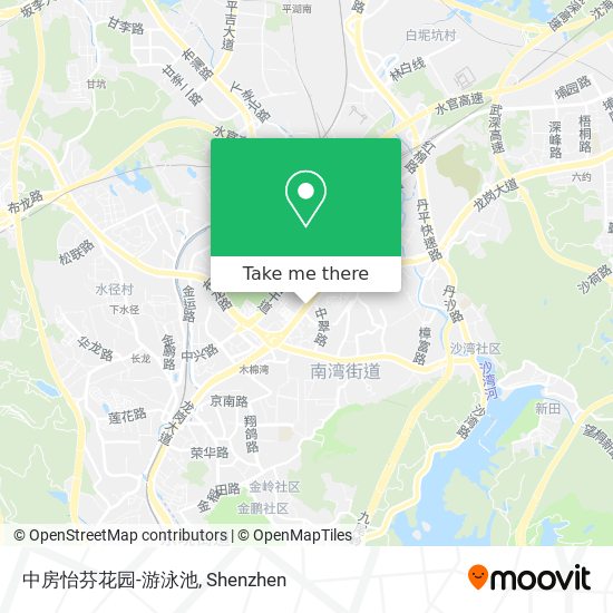 中房怡芬花园-游泳池 map