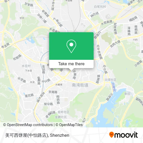 美可西饼屋(中怡路店) map