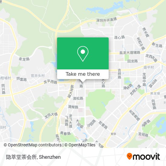 隐萃堂茶会所 map