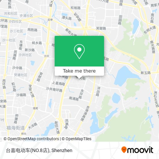 台嘉电动车(NO.8店) map