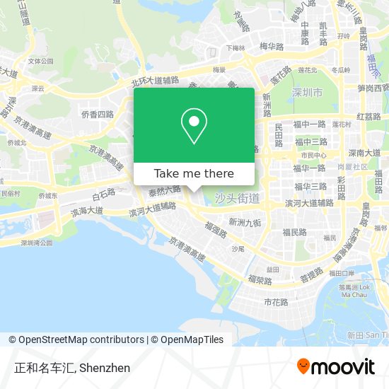 正和名车汇 map