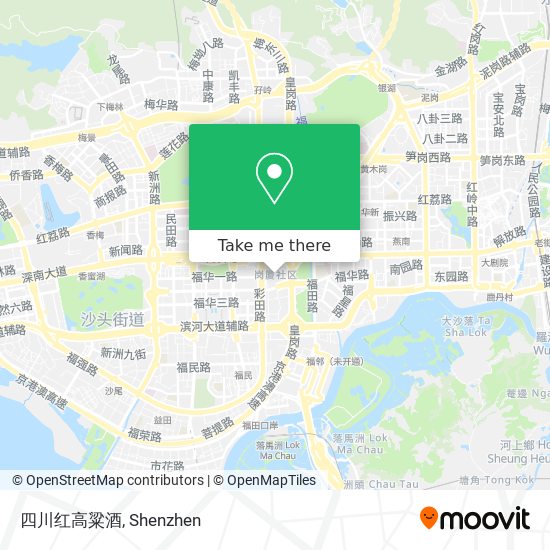 四川红高粱酒 map