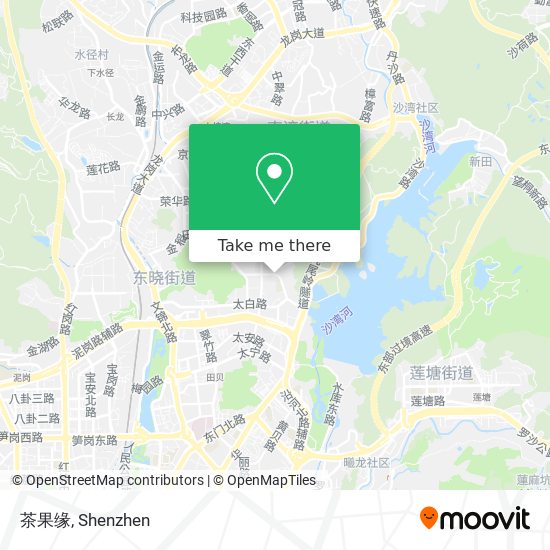 茶果缘 map