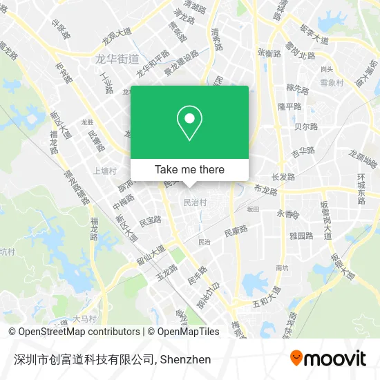 深圳市创富道科技有限公司 map