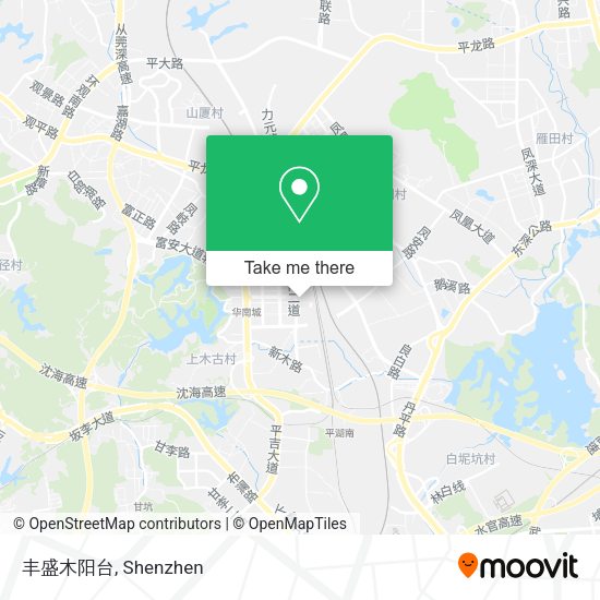 丰盛木阳台 map