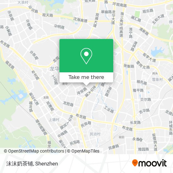 沫沫奶茶铺 map