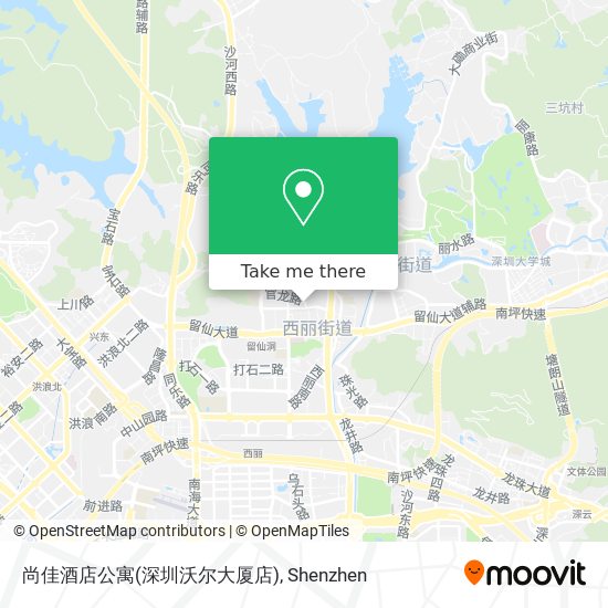 尚佳酒店公寓(深圳沃尔大厦店) map