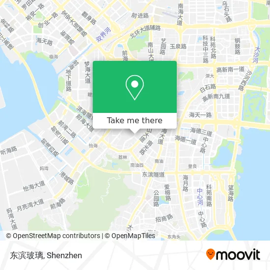 东滨玻璃 map
