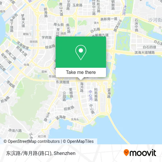 东滨路/海月路(路口) map