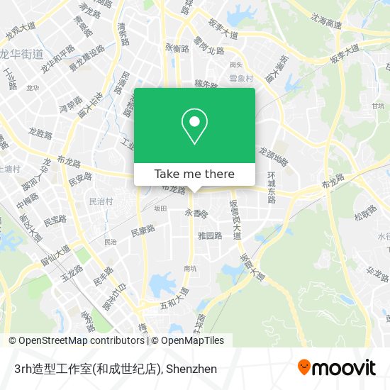 3rh造型工作室(和成世纪店) map