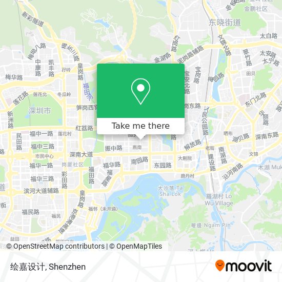 绘嘉设计 map