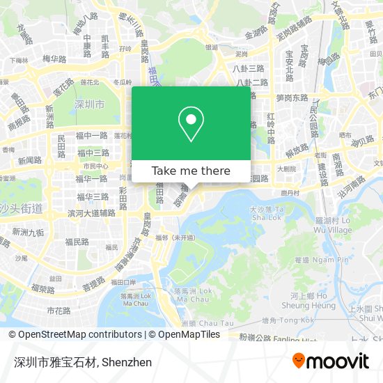 深圳市雅宝石材 map