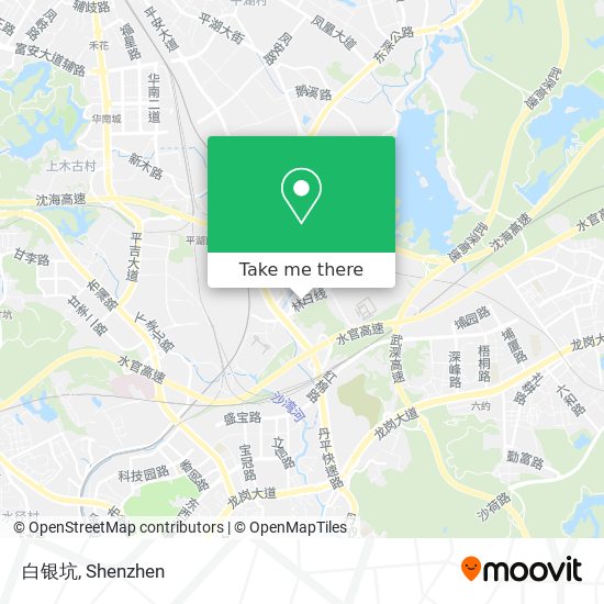 白银坑 map