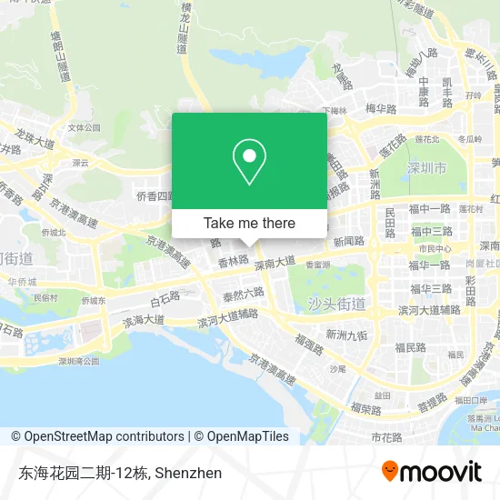 东海花园二期-12栋 map