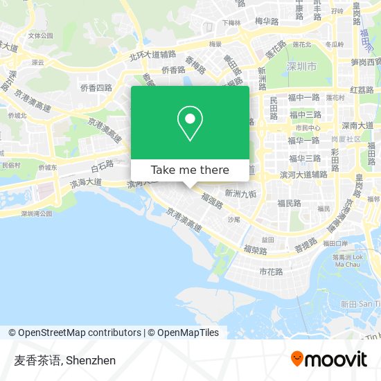 麦香茶语 map