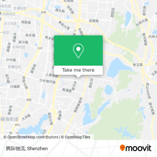 腾际物流 map